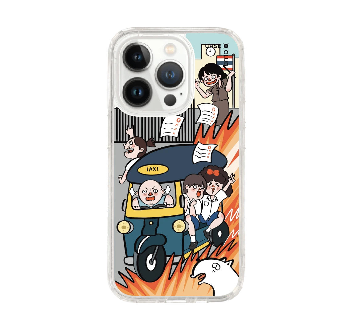 เคสใส iphone 14 pro ตุ๊กๆ ไทยแลนด์
